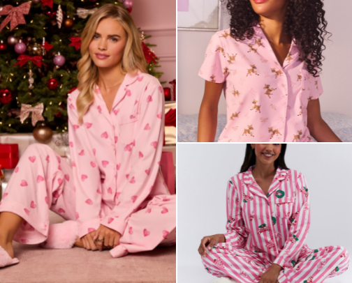 Girly aesthetic pyjamas 🎀💕 cover photo collage