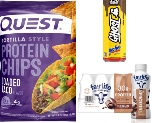 🥗 Healthy Grocery & Protein Finds cover photo collage