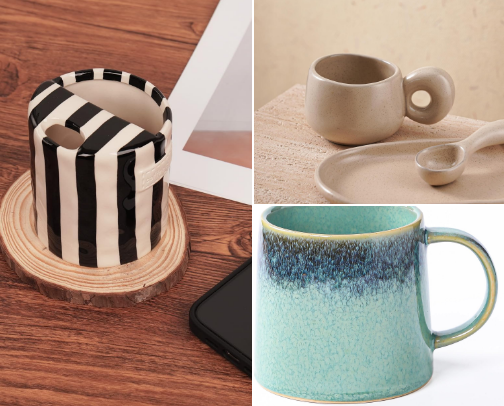 Cool Coffee Mugs cover photo collage