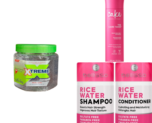 2C/3A hair products ! cover photo collage