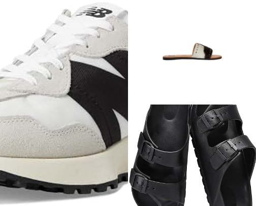 Shoes you will see me in cover photo collage