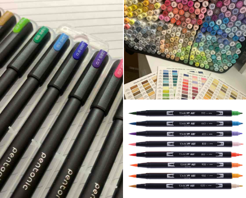 school supplies 📐 cover photo collage
