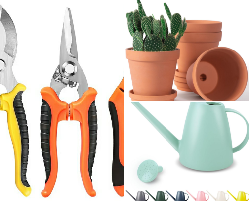 Gardening Essentials & Must-Have Garden Supplies cover photo collage