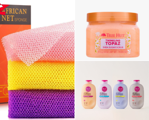 Black girl 👧 skin care routine products as seen on tiktok! 🤎🤎 cover photo collage