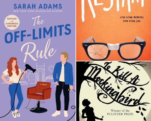 My favorite book recs cover photo collage