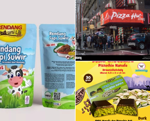 food and beverages cover photo collage