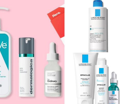 SKIN CARE ROUTINE cover photo collage