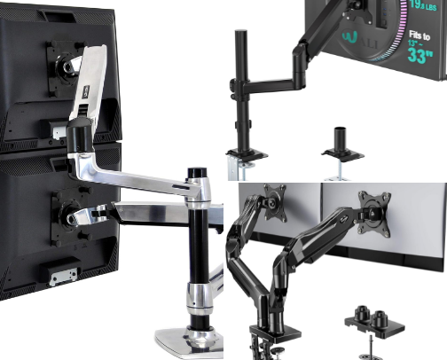 How to Fix Your Messy Dual Monitor Setup: The No-Clutter Blueprint cover photo collage