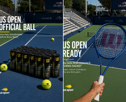 US Open Tennis Balls & Must-Have Tennis Gear 🎾 cover photo collage