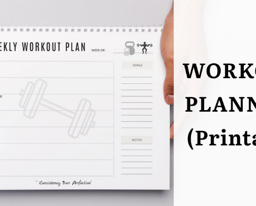 Ultimate Workout Planners for Gym and Home cover photo collage