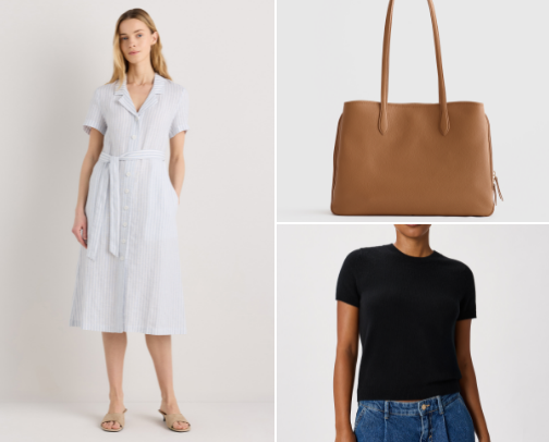 Fashion staples cover photo collage