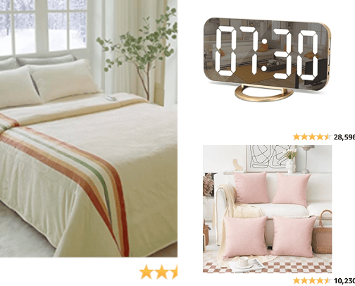 Bedroom Must Haves! cover photo collage