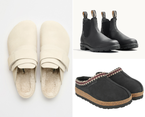 Winter Shoe Collection cover photo collage