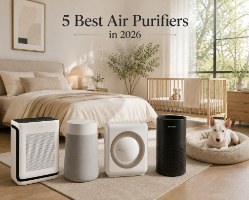 Best Smart Air Purifiers for Pets, Babies, Dust & Odor 🍂 cover photo collage