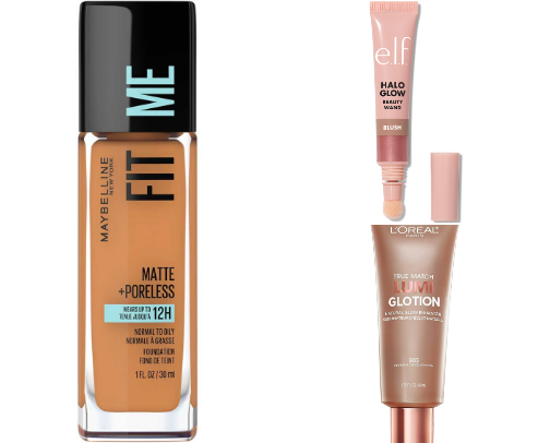 drugstore makeup that WONT make you break out cover photo collage