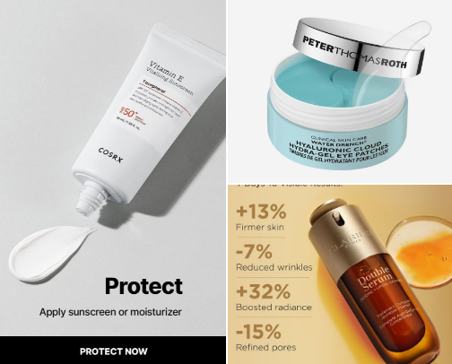 Soft Glow Essentials 🌸 Almost 40 and feeling it. cover photo collage