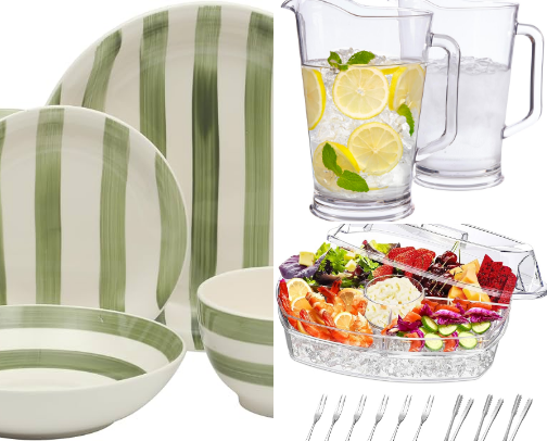 Summer Outdoor Entertaining cover photo collage