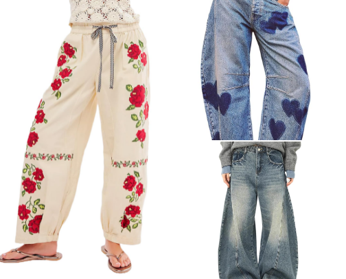 Trendy 'Barrel Jeans' that won't break the bank cover photo collage