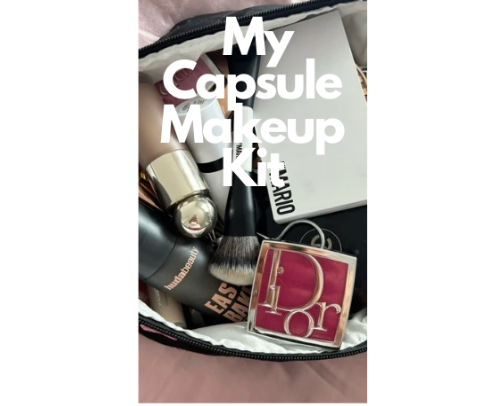 Face First: What's in my Makeup Bag cover photo collage