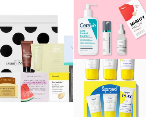 Copy of Hair and skin care finds cover photo collage