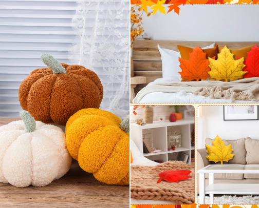 Soft Touch: Plush Pillows for Every Room 💕 cover photo collage