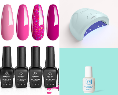 DIY Gel Nails 💅🏼 cover photo collage