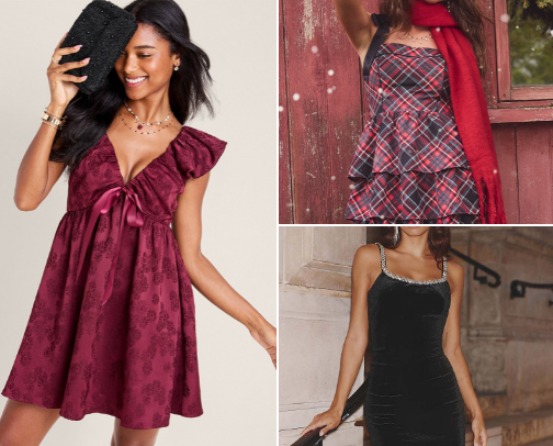 holiday looks i’m loving✨ cover photo collage