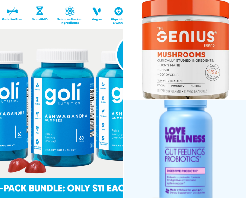 Health and Wellness cover photo collage
