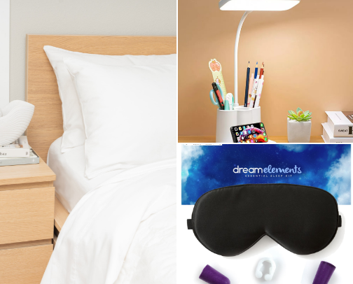 25 College Essentials for Dorm Rooms & Apartments cover photo collage