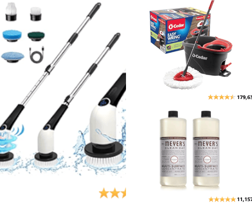 Cleaning Must-haves! cover photo collage