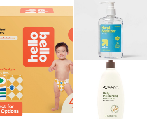 What's in my diaper cart! cover photo collage