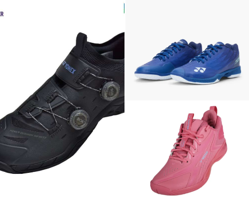 ​🏸 Top 17 Badminton Shoes Used by World Champions cover photo collage
