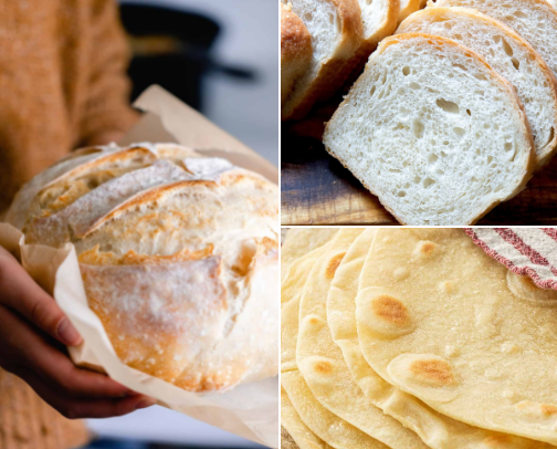 In the Sourdough Kitchen cover photo collage