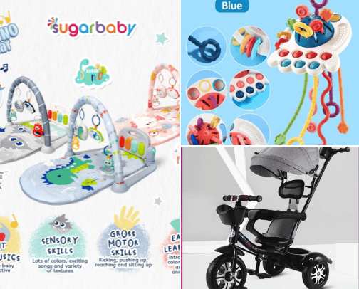 Baby Toys cover photo collage