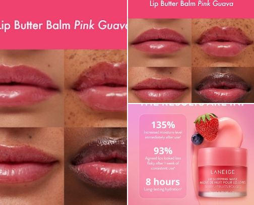 Red My Lips cover photo collage
