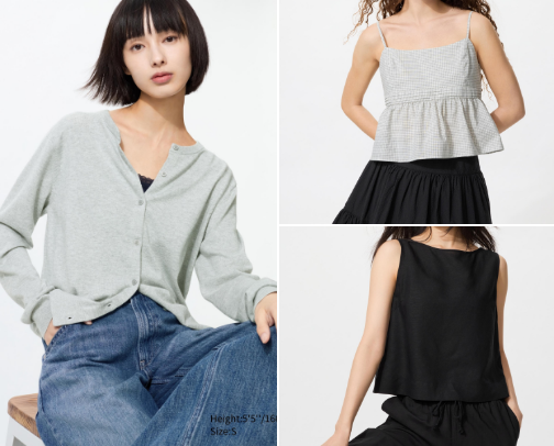 Outfit recommendations for summer cover photo collage