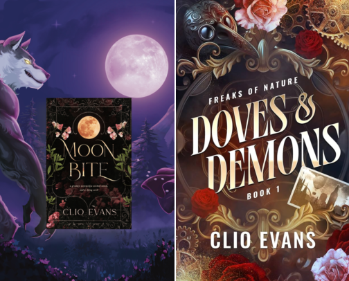 Romance books for Monster Lovers, Freaks and Geeks cover photo collage