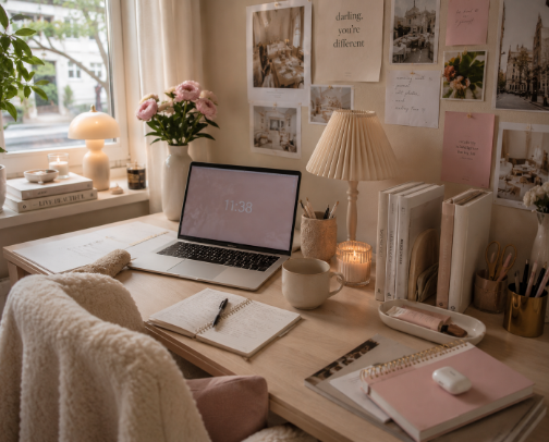 Home Office Essentials for Calmer Workdays cover photo collage