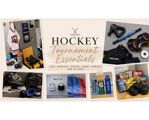 Hockey Tournament Essentials cover photo collage