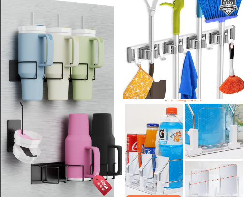 Kitchen organization & essentials cover photo collage