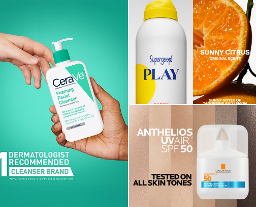 Travel Skincare Essentials for Women & Men cover photo collage
