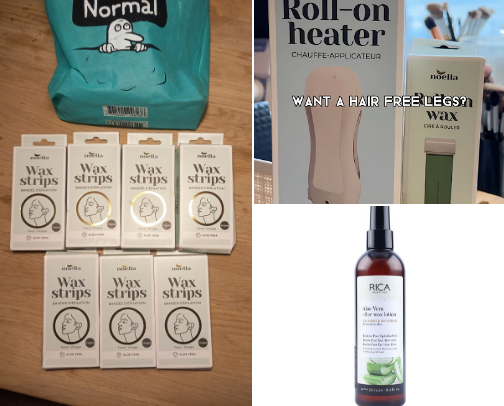 My Go-To Waxing Products for Smooth, Easy Results 💖 cover photo collage