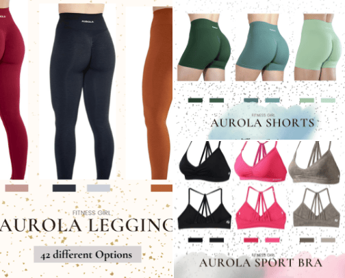 Gym Outfits cover photo collage