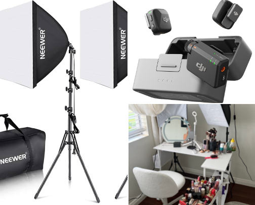 Content Recording Essentials cover photo collage