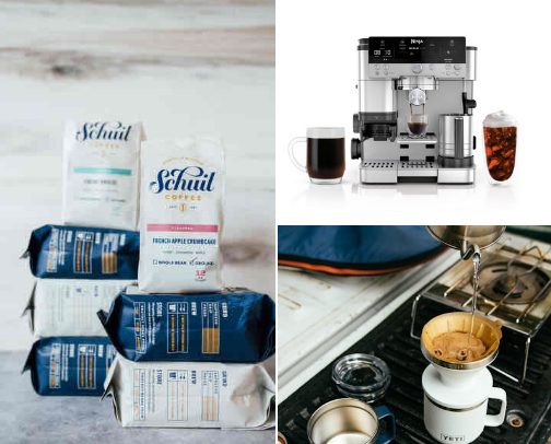 Everything coffee cover photo collage