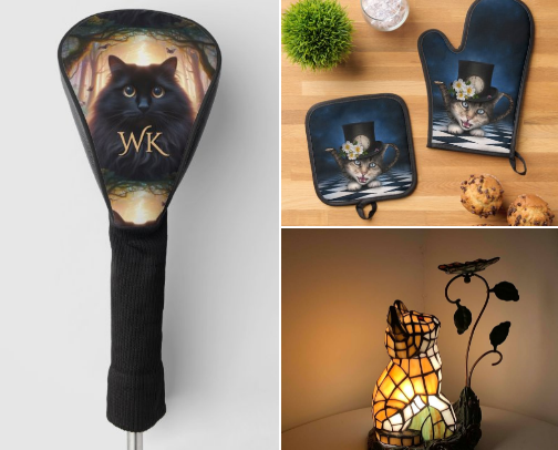 Home is Where the Cat is, the Purr-Fect Companion!. cover photo collage