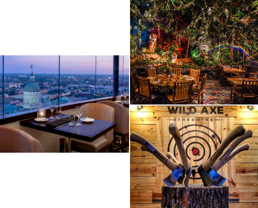 Places you have to try if you're in the area! cover photo collage