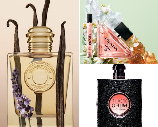 My signature scent log cover photo collage