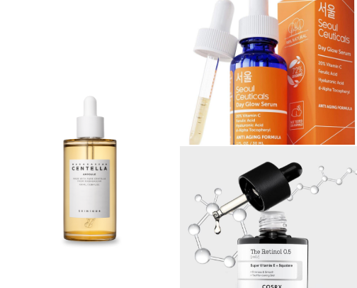 Korean Serums cover photo collage