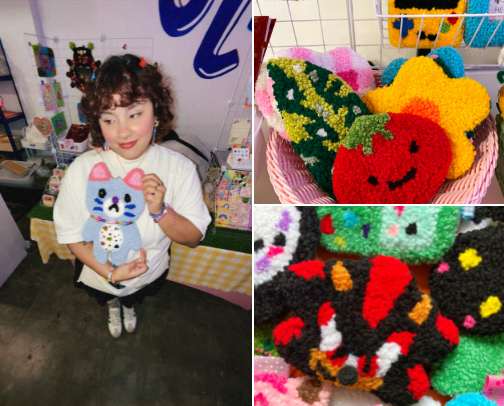 Punch Needle Supplies cover photo collage